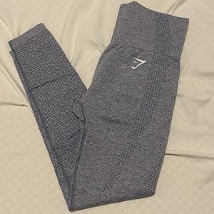Gymshark Vital Seamless Leggings Steel Blue Marl